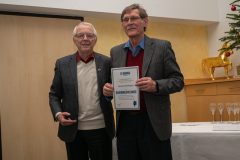 Ehrenurkunde - 40 Jahre Mitgliedschaft beim BDFA an Hartmut Schiefelbein